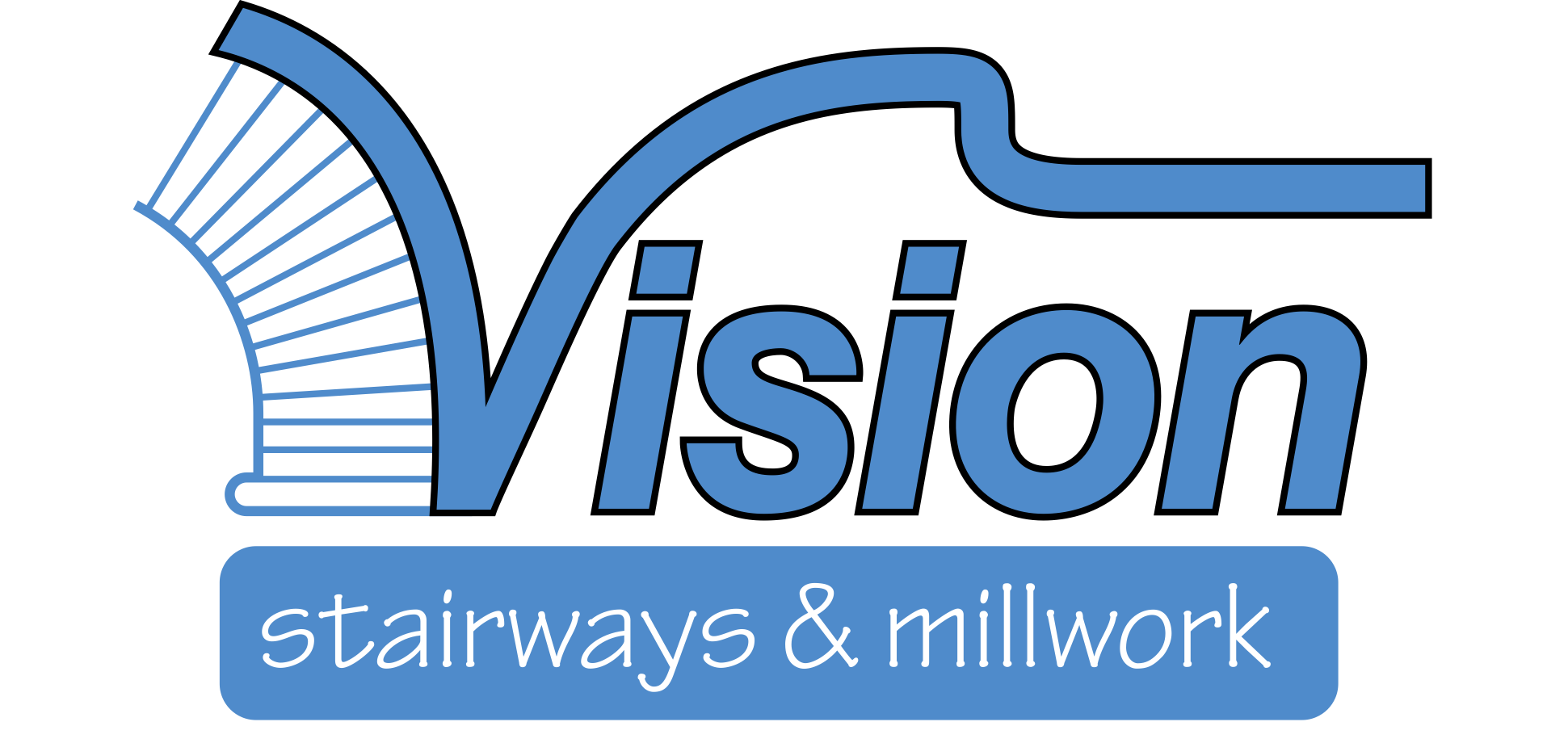 Vision Stairways & Millwork - Stairs Curved Staircase Spiral Stairs Custom Built Stair Parts Near Me